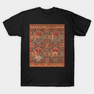 Four Mandalas of the Vajravali Cycle T-Shirt